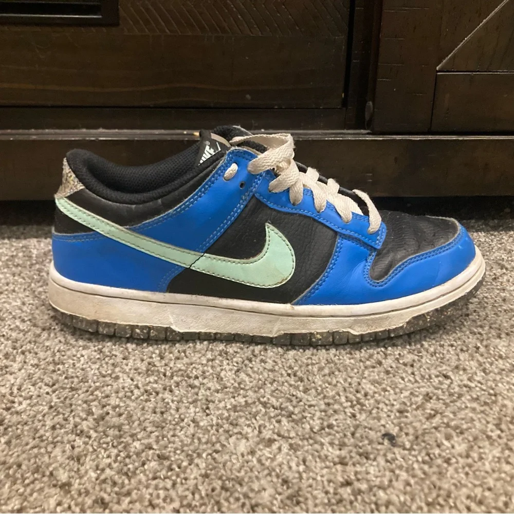 Size 6.5Y - Nike Dunk Low Crater “Blue Black” (GS)